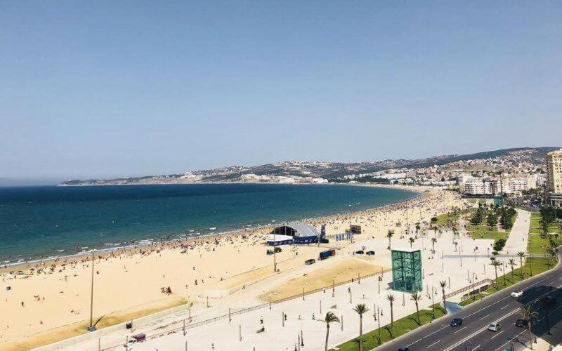 Bright Apartment With Sea View, Few Steps Away From The Tgv Tanger Exterior foto